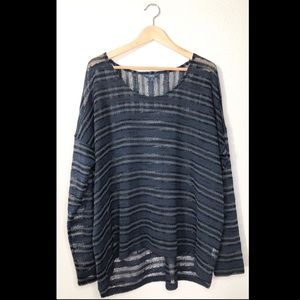 Next Blue Stripe Sweater SZ18